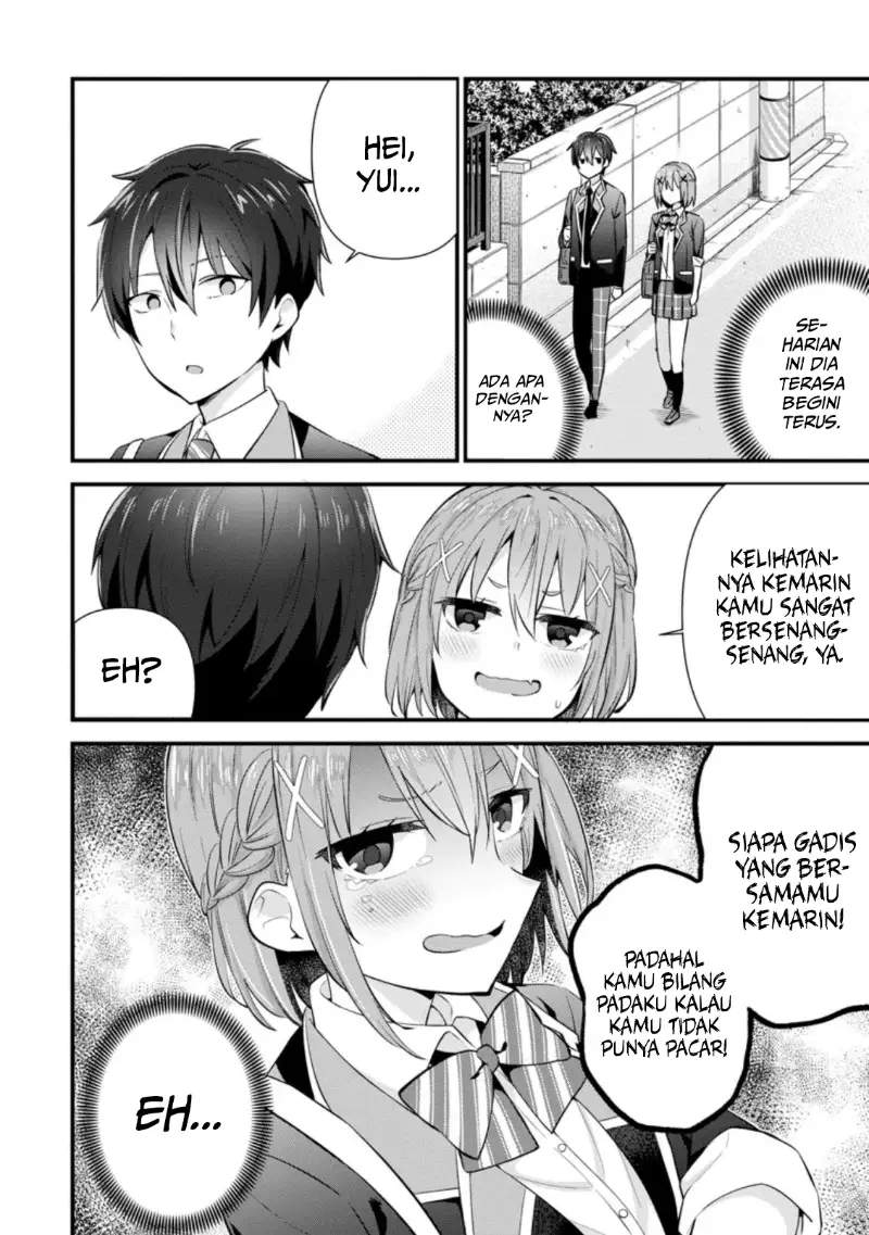The Cute Girl Sitting Next to Me Is Trying to Make Me Fall in Love With Her as a Way to Ridicule Me, but the Tables Were Turned on Her Before She Knew It Chapter 07 Gambar 3